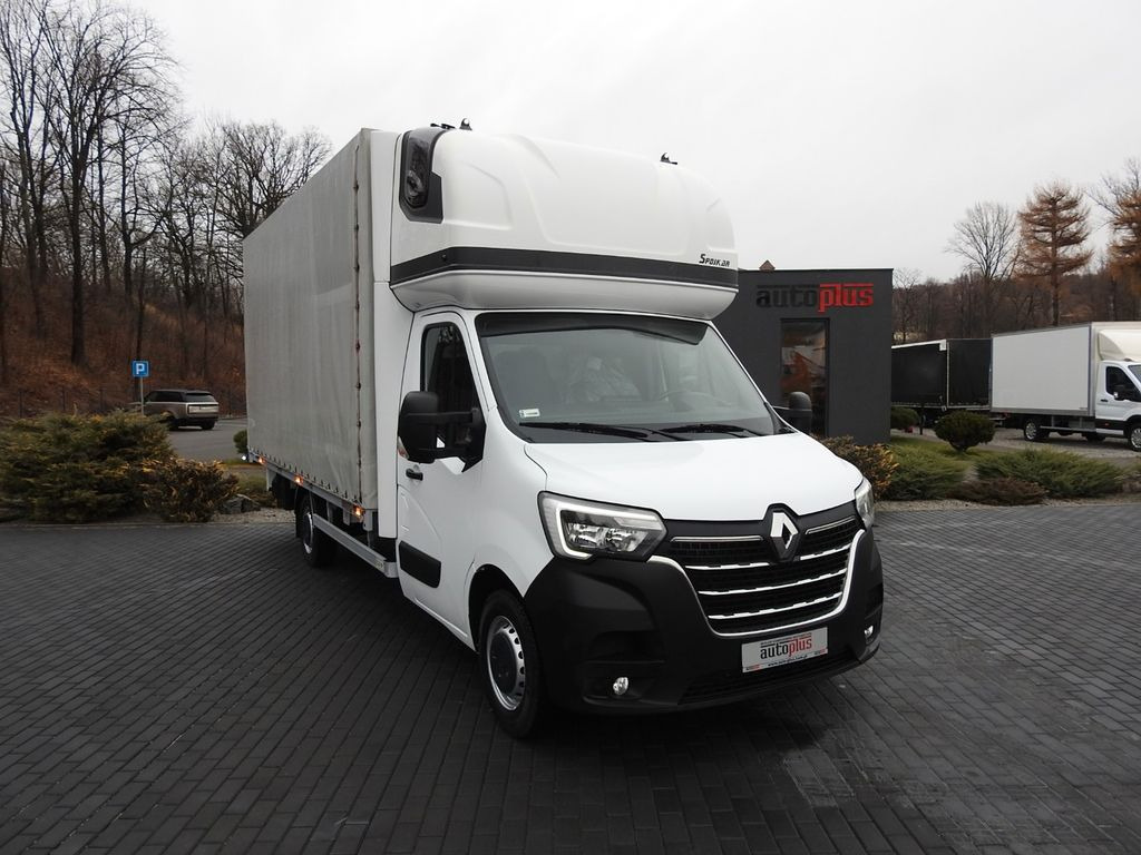 Renault MASTER PRITSCHE PLANE 10 PALETTEN WEBASTO - Transportbil med kapell: bild 1 Renault MASTER PRITSCHE PLANE 10 PALETTEN WEBASTO - Transportbil med kapell: bild 1