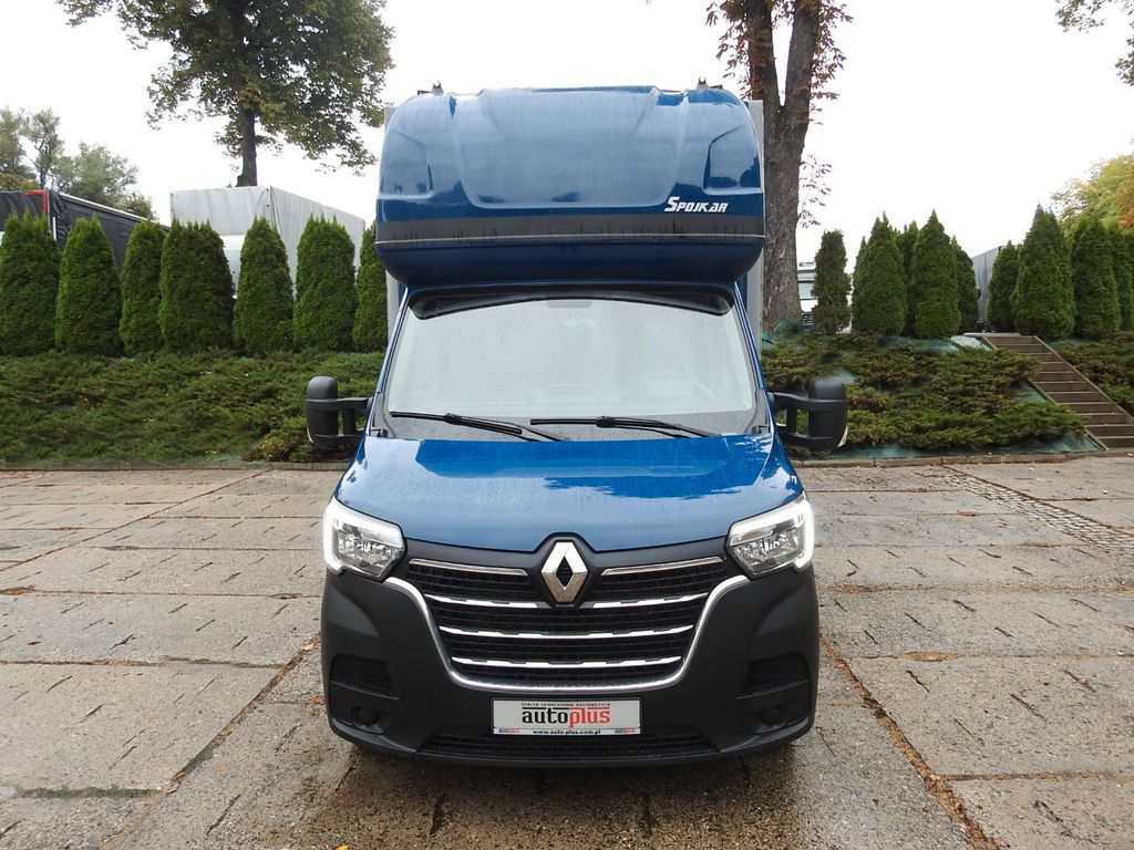 Transportbil med kapell Renault MASTER PRITSCHE PLANE 8 PALETTEN WEBASTO A/C: bild 5