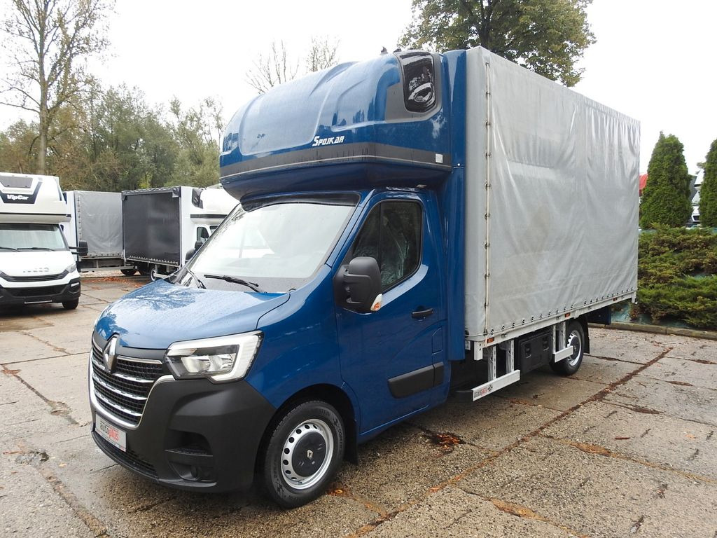 Transportbil med kapell Renault MASTER PRITSCHE PLANE 8 PALETTEN WEBASTO A/C: bild 6