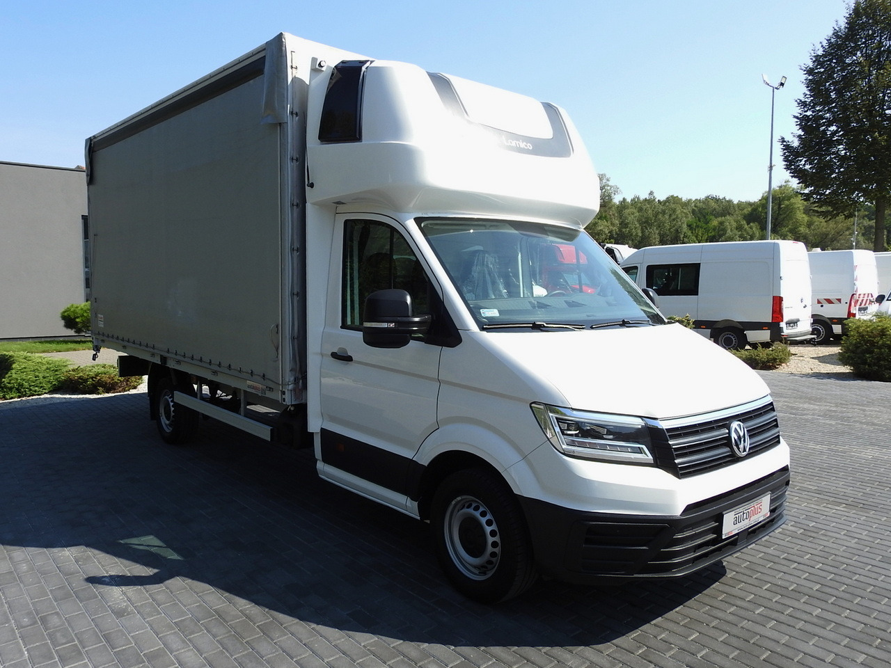 VOLKSWAGEN CRAFTER TARPAULIN 10 PALLETS WEBASTO CRUISE CONTROL AIR CONDITIONING LED LIGHTS 180HP - Transportbil med kapell: bild 4 VOLKSWAGEN CRAFTER TARPAULIN 10 PALLETS WEBASTO CRUISE CONTROL AIR CONDITIONING LED LIGHTS 180HP - Transportbil med kapell: bild 4