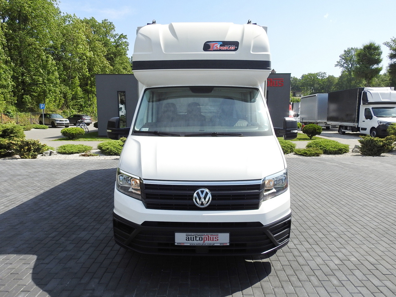 VOLKSWAGEN CRAFTER TARPAULIN LIFT 8 PALLETS WEBASTO CRUISE CONTROL 180HP - Transportbil med kapell: bild 5 VOLKSWAGEN CRAFTER TARPAULIN LIFT 8 PALLETS WEBASTO CRUISE CONTROL 180HP - Transportbil med kapell: bild 5