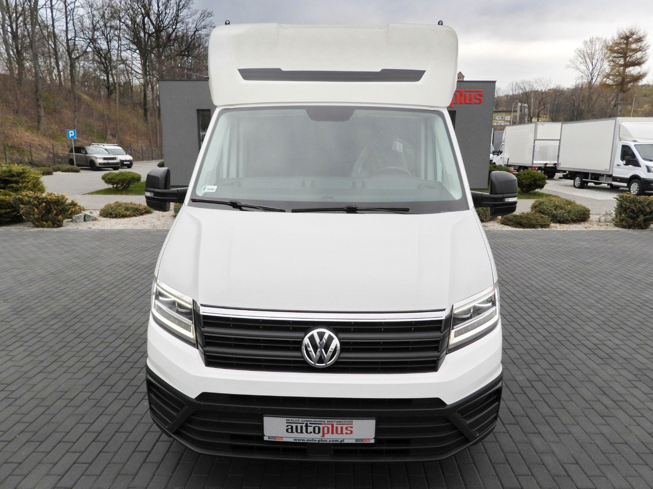 Transportbil med kapell Volkswagen CRAFTER  PRITSCHE PLANE 10 PALETTEN WEBASTO: bild 5