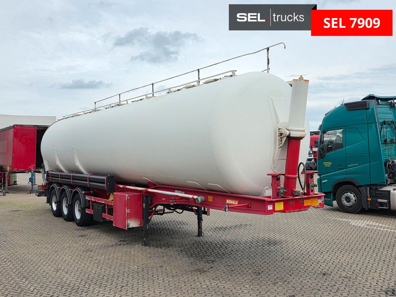 Benalu Neptune 62 / Kippsilo / 62m3 - Bulktrailer: bild 3 Benalu Neptune 62 / Kippsilo / 62m3 - Bulktrailer: bild 3
