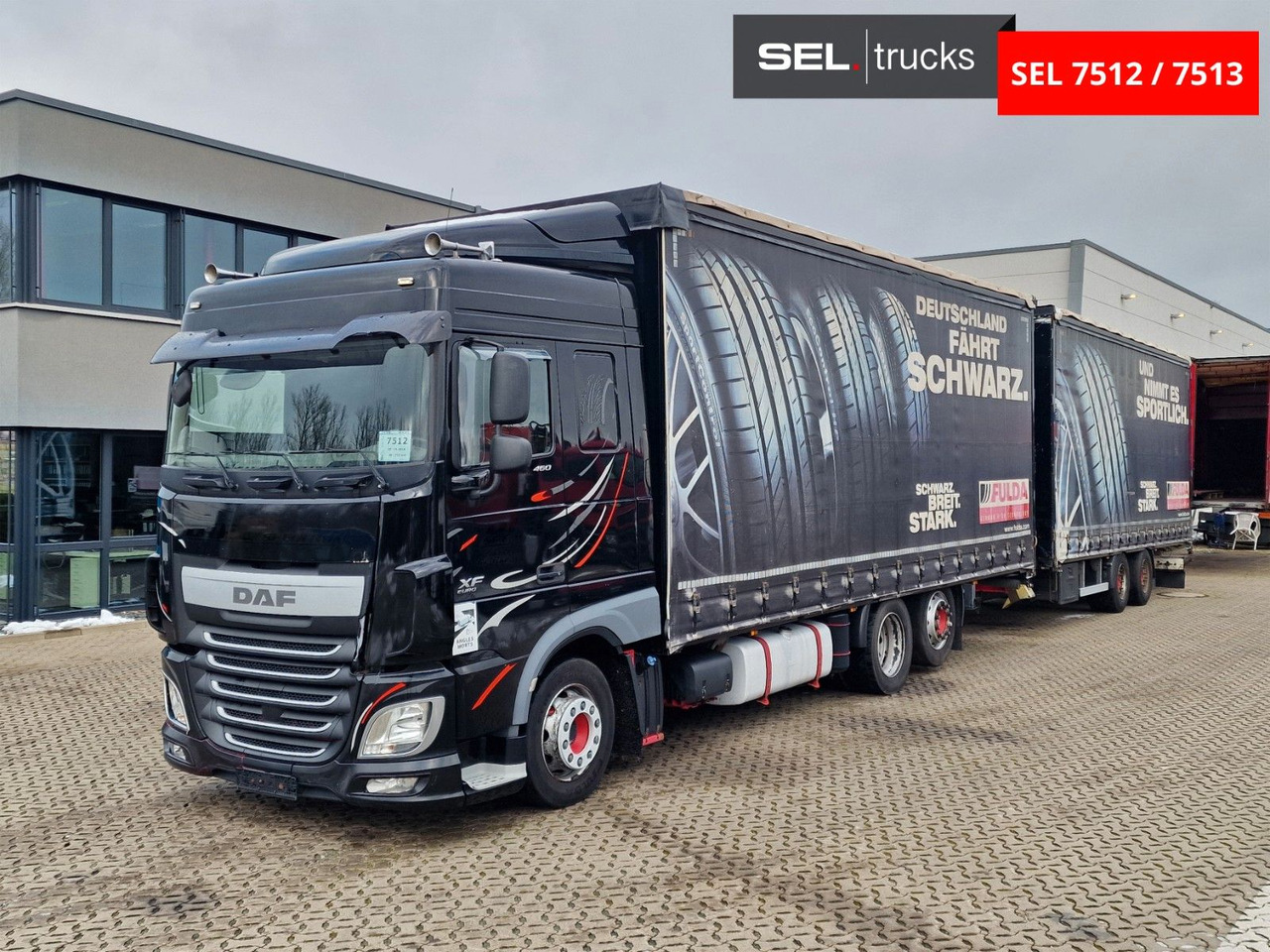 DAF XF 460 FAR / ZF Intarder / Durchladezug - Kapellbil: bild 1 DAF XF 460 FAR / ZF Intarder / Durchladezug - Kapellbil: bild 1