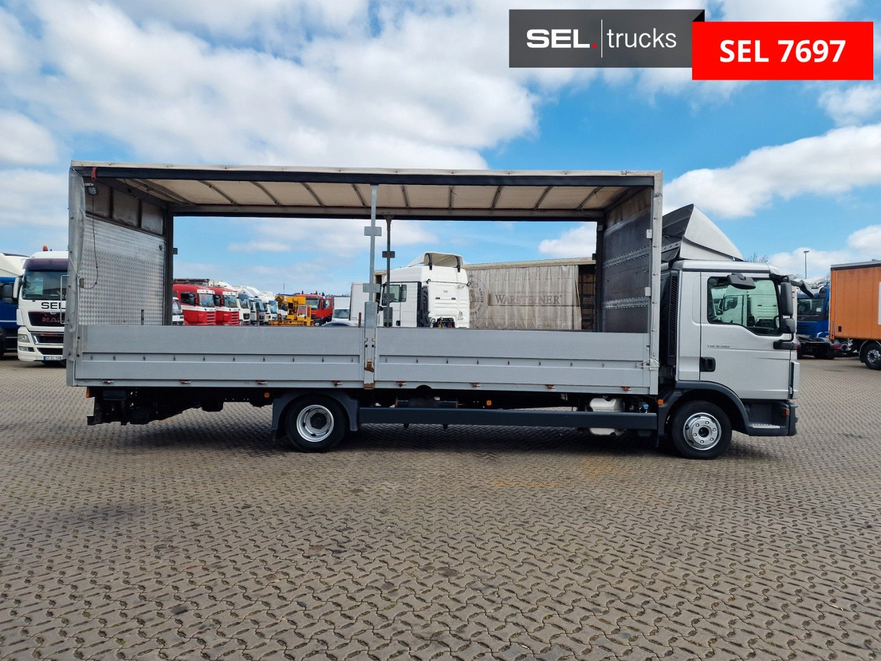 MAN TGL 8.180 4x2 BL / Ladebordwand - Transportbil med kapell: bild 4 MAN TGL 8.180 4x2 BL / Ladebordwand - Transportbil med kapell: bild 4