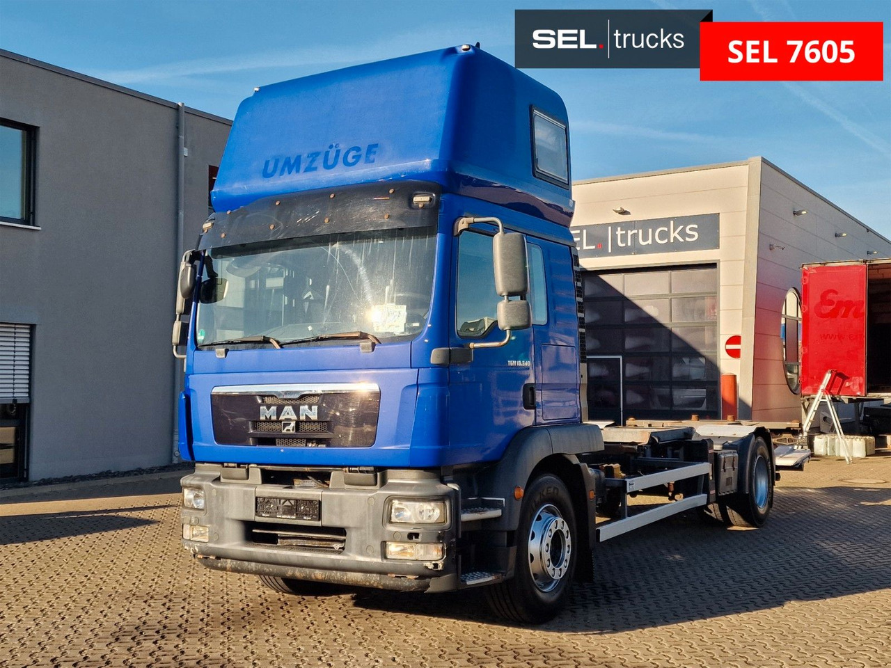 MAN TGM 18.340 4X2 LL / Ladebordwand / 3 Betten - Containerbil/ Växelflak lastbil: bild 1 MAN TGM 18.340 4X2 LL / Ladebordwand / 3 Betten - Containerbil/ Växelflak lastbil: bild 1