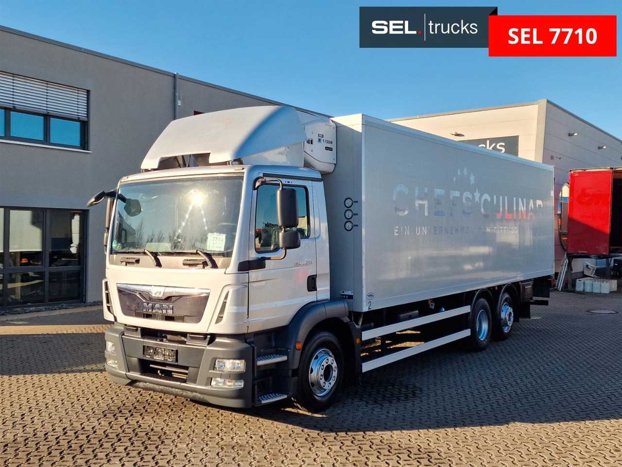 MAN TGM 22.290 6X2-4 LL / Ladebordwand / Thermo King - Kylbil lastbil: bild 1 MAN TGM 22.290 6X2-4 LL / Ladebordwand / Thermo King - Kylbil lastbil: bild 1