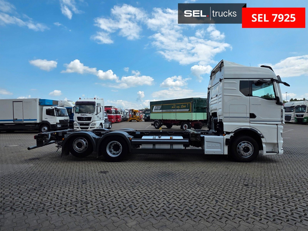 MAN TGX 26.510 6x2-2 LL CH / ZF Intarder / Liftachse - Containerbil/ Växelflak lastbil: bild 4 MAN TGX 26.510 6x2-2 LL CH / ZF Intarder / Liftachse - Containerbil/ Växelflak lastbil: bild 4