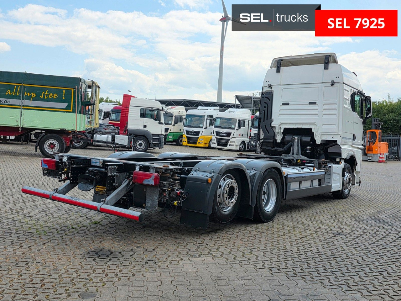 MAN TGX 26.510 6x2-2 LL CH / ZF Intarder / Liftachse - Containerbil/ Växelflak lastbil: bild 5 MAN TGX 26.510 6x2-2 LL CH / ZF Intarder / Liftachse - Containerbil/ Växelflak lastbil: bild 5