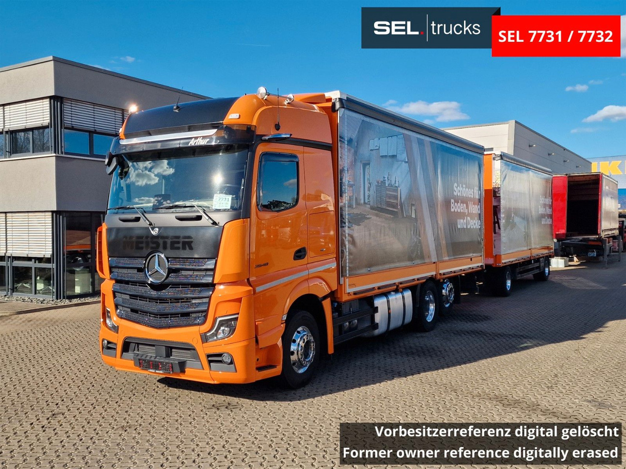 Mercedes-Benz Actros 2548 / Retarder / Aluklappen / 6E - Kapellbil: bild 1 Mercedes-Benz Actros 2548 / Retarder / Aluklappen / 6E - Kapellbil: bild 1