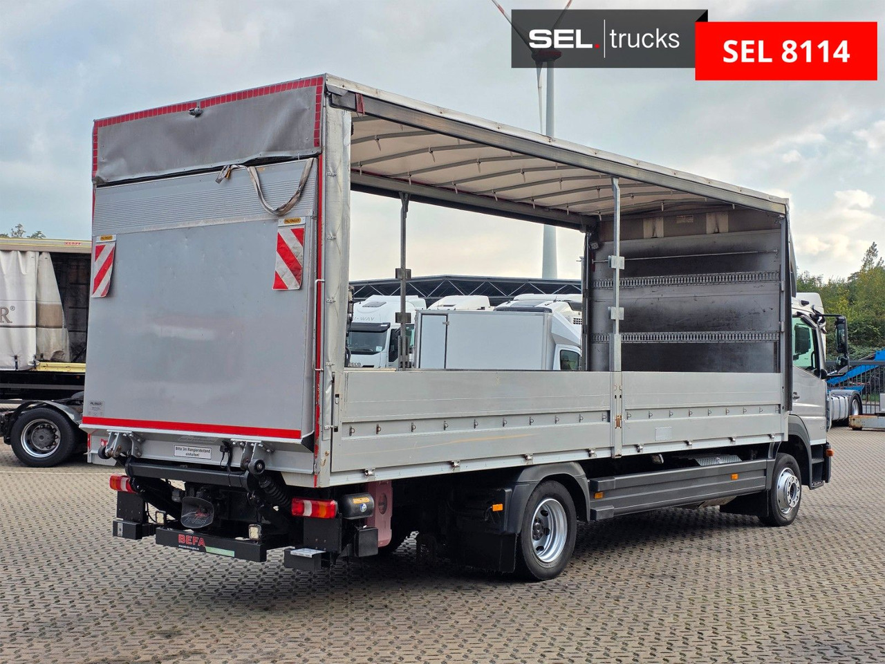 Mercedes-Benz Atego 1221 / Ladebordwand - Kapellbil: bild 5 Mercedes-Benz Atego 1221 / Ladebordwand - Kapellbil: bild 5