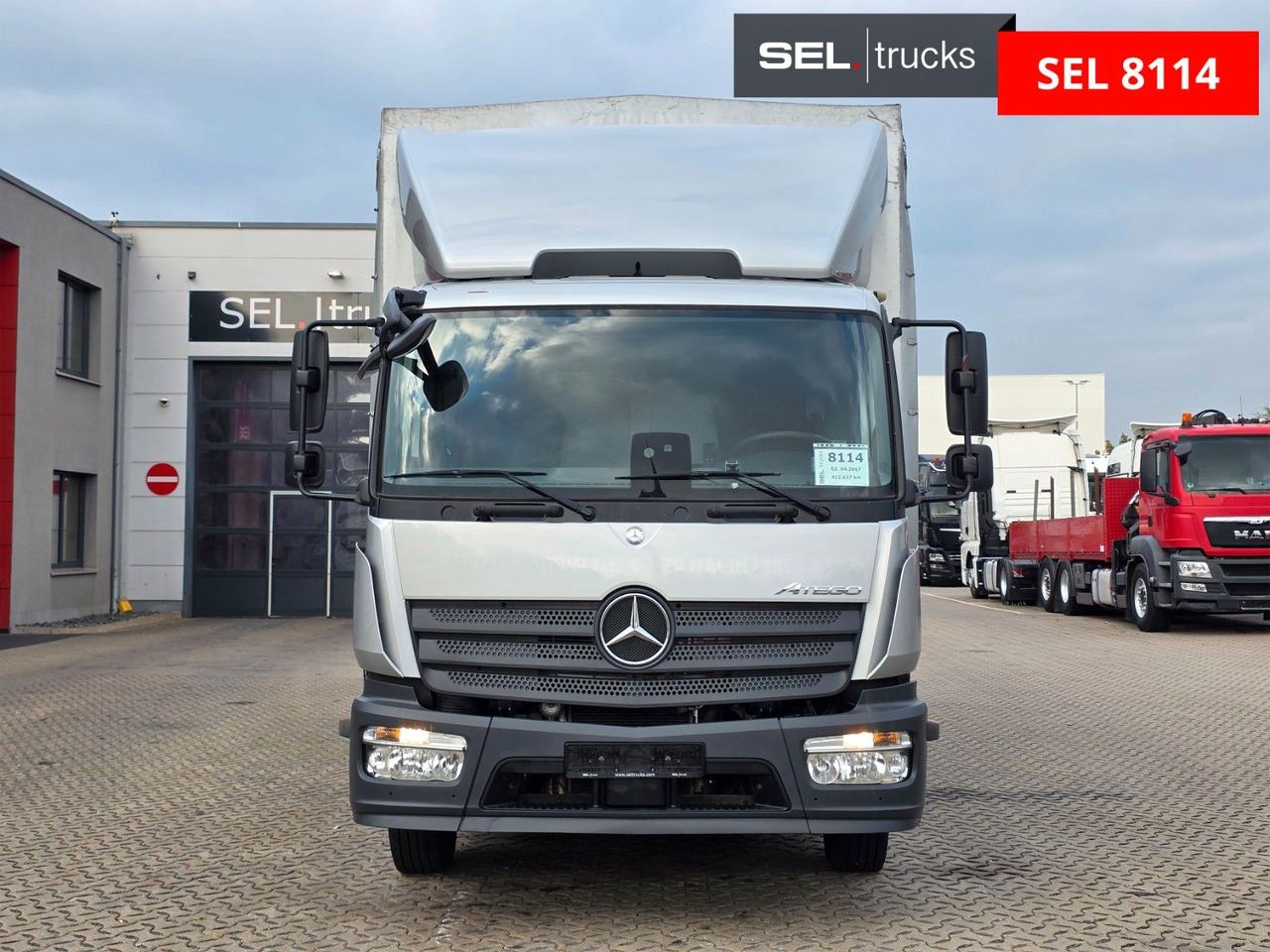 Mercedes-Benz Atego 1221 / Ladebordwand - Kapellbil: bild 2 Mercedes-Benz Atego 1221 / Ladebordwand - Kapellbil: bild 2