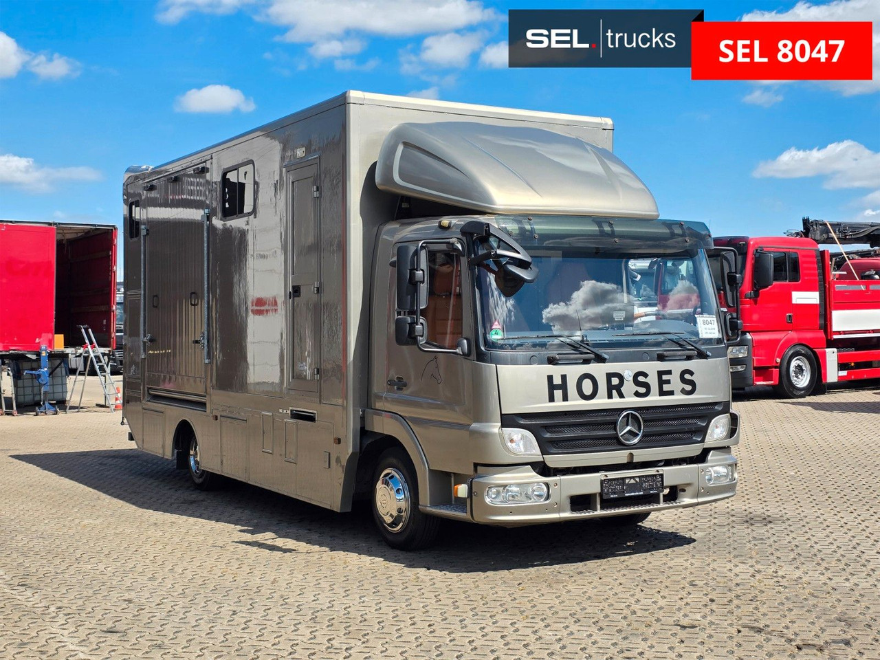 Mercedes-Benz Atego 818L - Djurtransport lastbil: bild 3 Mercedes-Benz Atego 818L - Djurtransport lastbil: bild 3