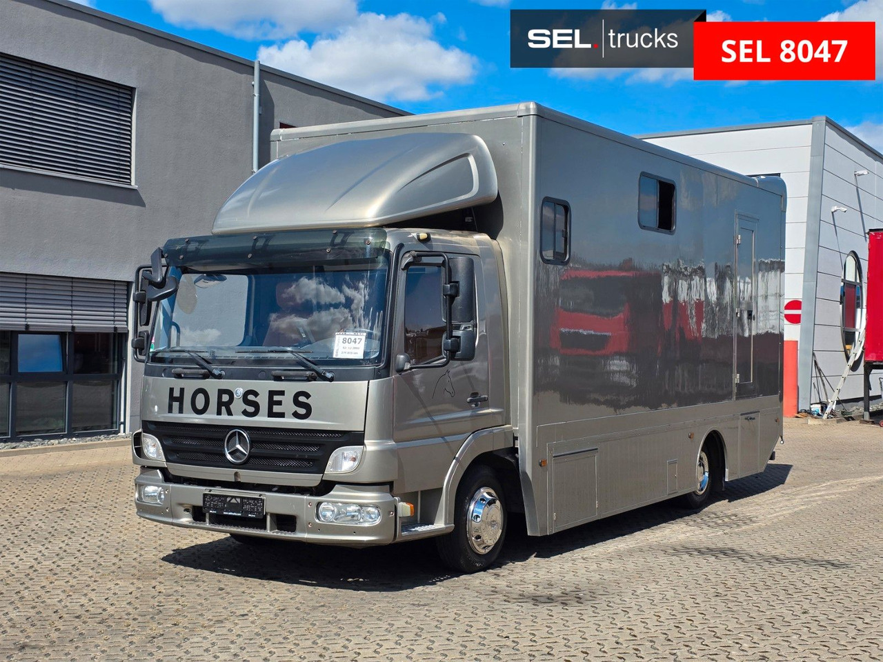 Mercedes-Benz Atego 818L - Djurtransport lastbil: bild 1 Mercedes-Benz Atego 818L - Djurtransport lastbil: bild 1