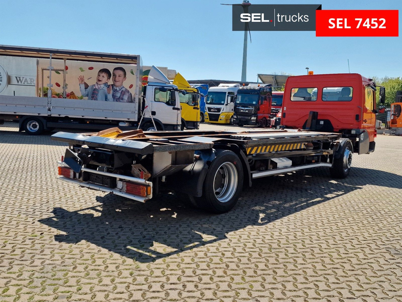 Mercedes-Benz KAMAG WBH 25 / Umsetzer / Wiesel / Rangierer - Containerbil/ Växelflak lastbil: bild 5 Mercedes-Benz KAMAG WBH 25 / Umsetzer / Wiesel / Rangierer - Containerbil/ Växelflak lastbil: bild 5