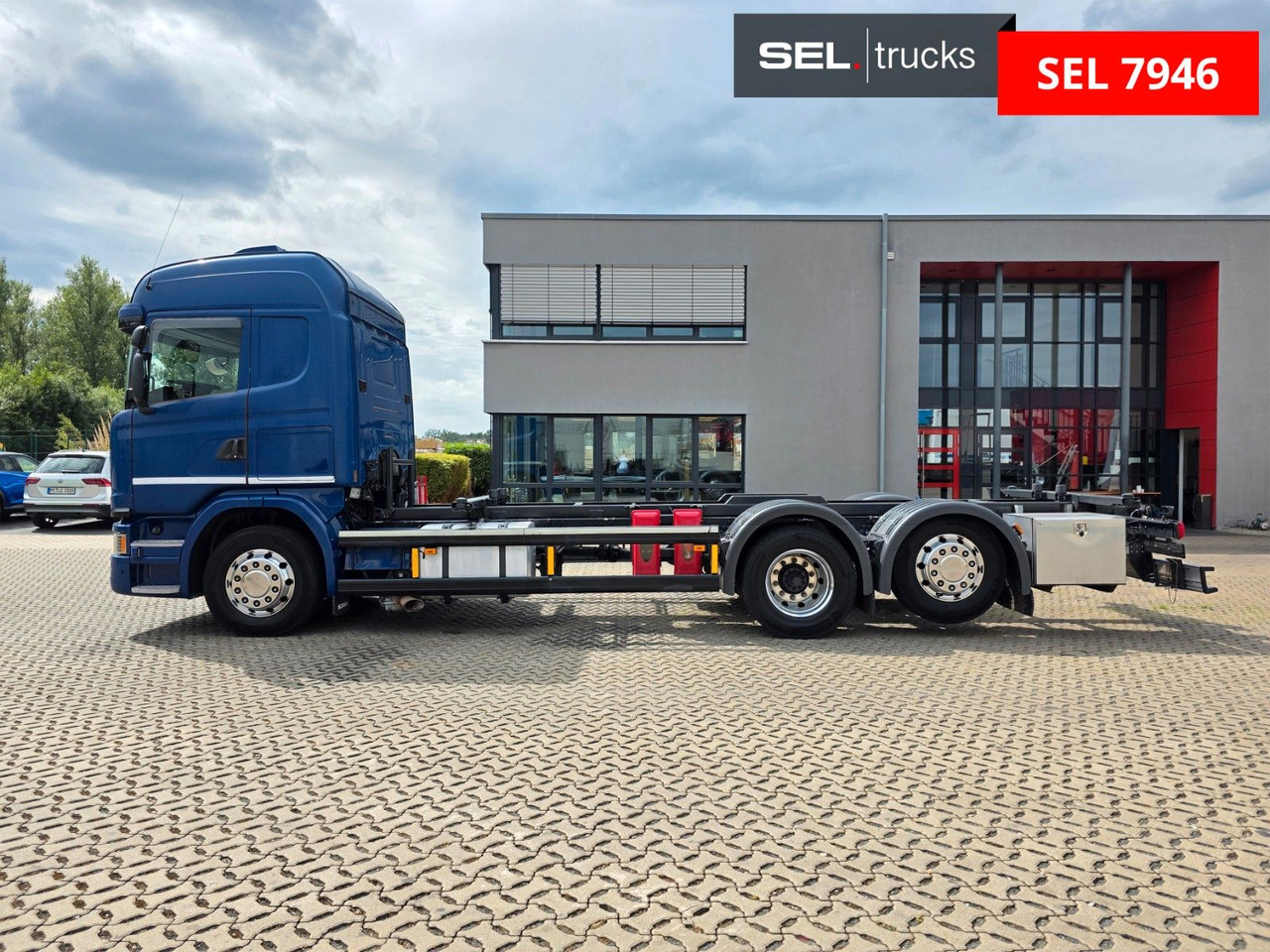 Containerbil/ Växelflak lastbil Scania G 410 LB6X2*4MNB / Retarder/PTO/ADR/Lenkachse: bild 8