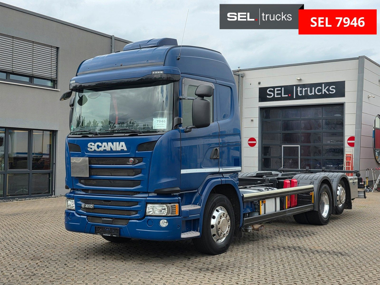 Scania G 410 LB6X2*4MNB / Retarder/PTO/ADR/Lenkachse - Containerbil/ Växelflak lastbil: bild 1 Scania G 410 LB6X2*4MNB / Retarder/PTO/ADR/Lenkachse - Containerbil/ Växelflak lastbil: bild 1