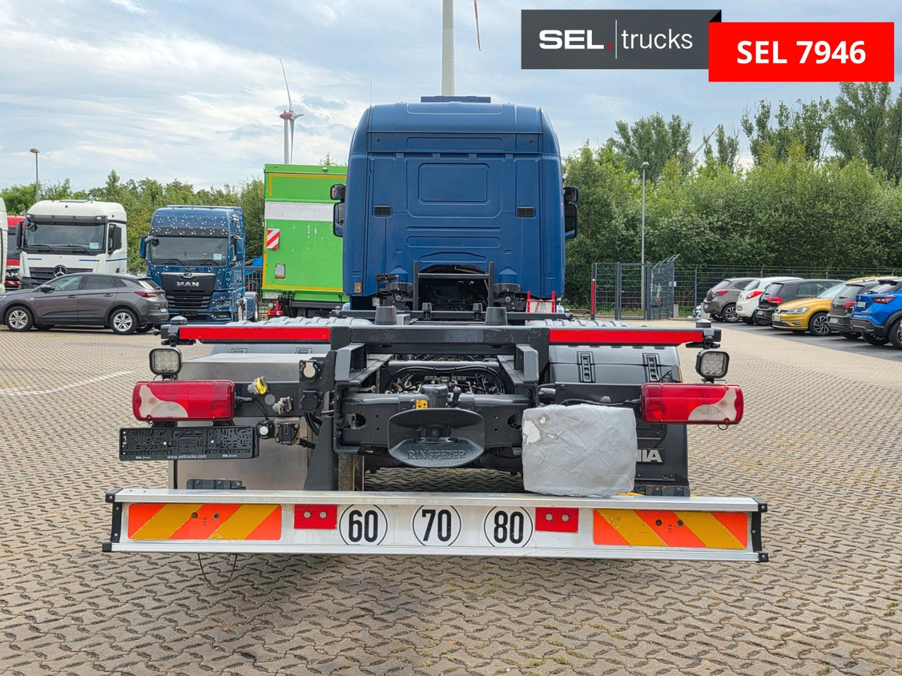 Containerbil/ Växelflak lastbil Scania G 410 LB6X2*4MNB / Retarder/PTO/ADR/Lenkachse: bild 6