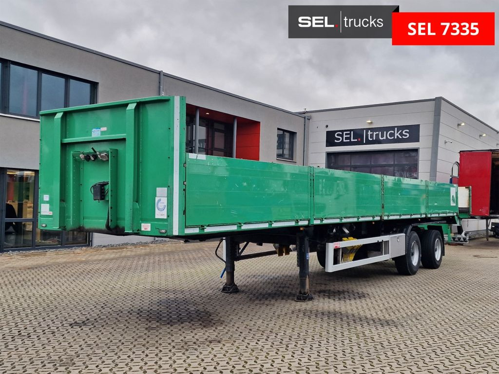 Schmidt Hagen SP/29/E/12,8 / Teleskop / Lenk-Lifttachse - Flaktrailer: bild 1 Schmidt Hagen SP/29/E/12,8 / Teleskop / Lenk-Lifttachse - Flaktrailer: bild 1