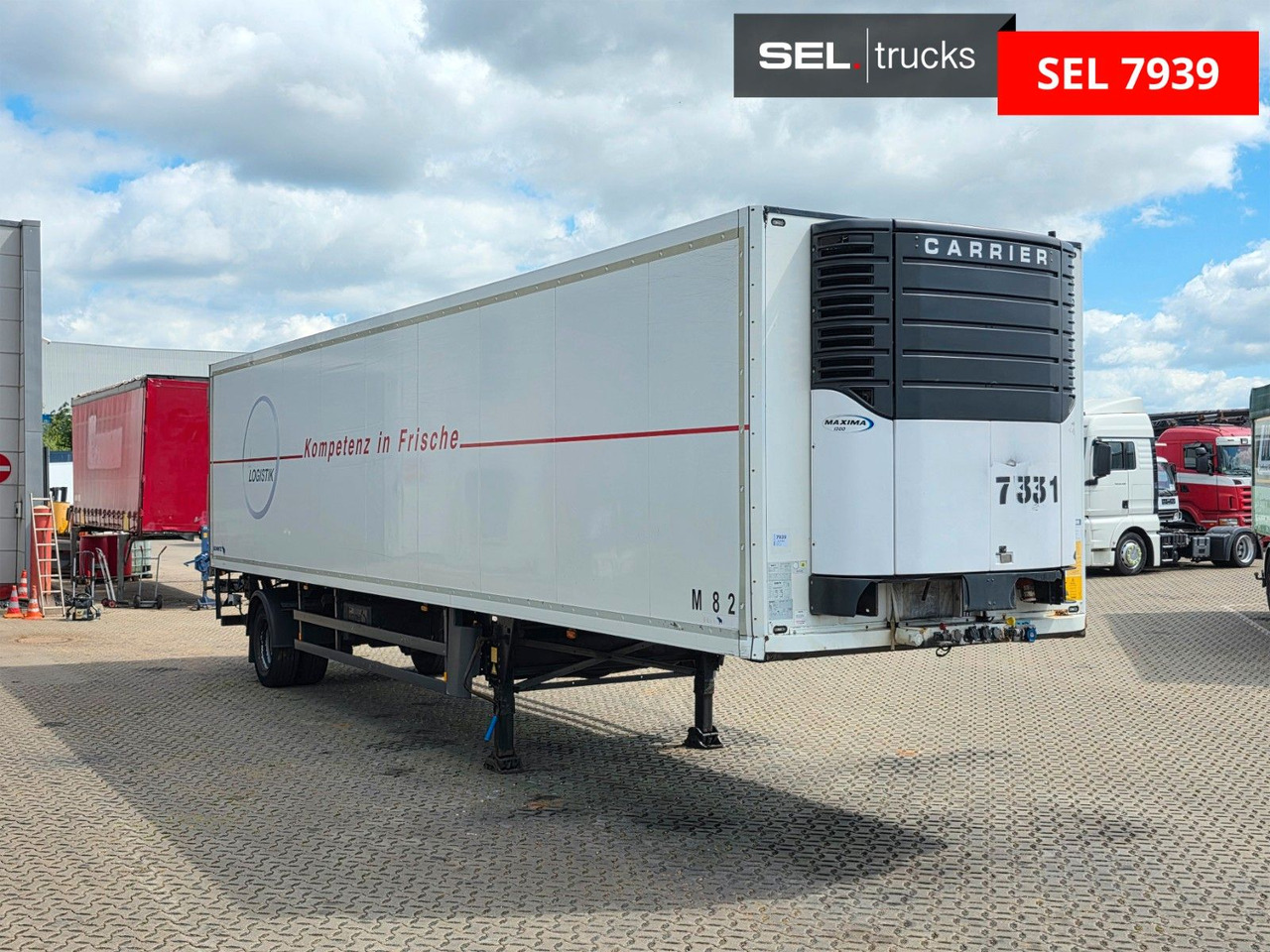 Schmitz Cargobull SKO 10/LZG - FP45 COOL / Ldbw / Carrier / 1 Achs - Kyl/ Frys semitrailer: bild 3 Schmitz Cargobull SKO 10/LZG - FP45 COOL / Ldbw / Carrier / 1 Achs - Kyl/ Frys semitrailer: bild 3