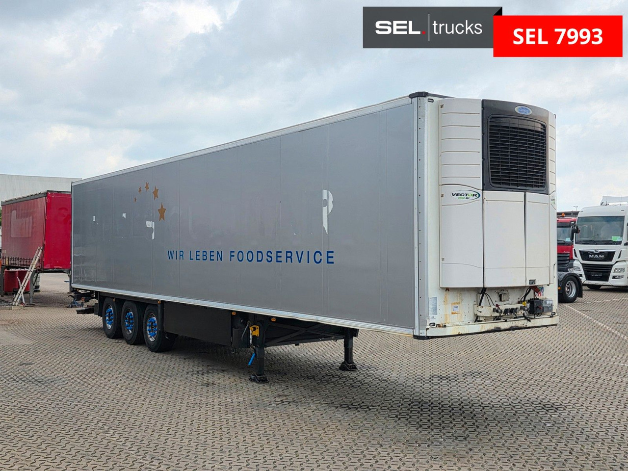 Schmitz Cargobull SKO 24 / Doppelverdampfer / Carrier Vector 1950 - Kyl/ Frys semitrailer: bild 3 Schmitz Cargobull SKO 24 / Doppelverdampfer / Carrier Vector 1950 - Kyl/ Frys semitrailer: bild 3