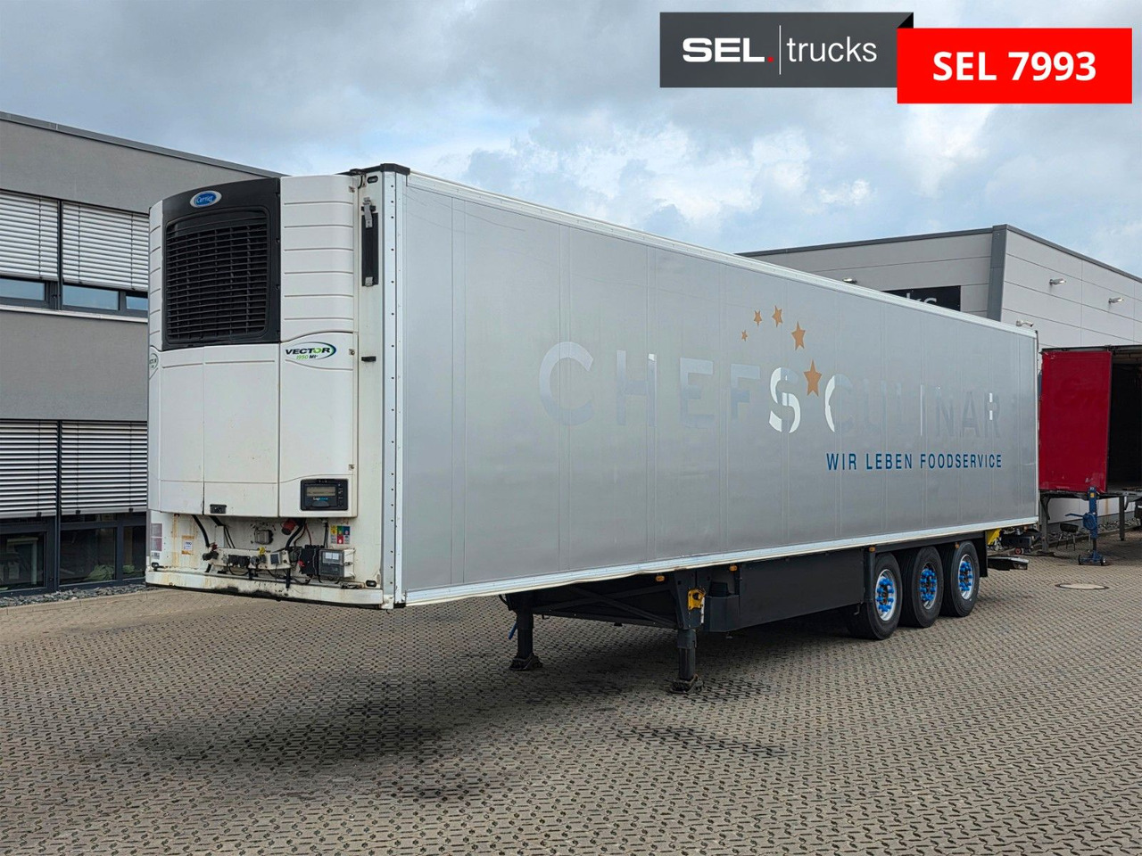 Schmitz Cargobull SKO 24 / Doppelverdampfer / Carrier Vector 1950 - Kyl/ Frys semitrailer: bild 1 Schmitz Cargobull SKO 24 / Doppelverdampfer / Carrier Vector 1950 - Kyl/ Frys semitrailer: bild 1