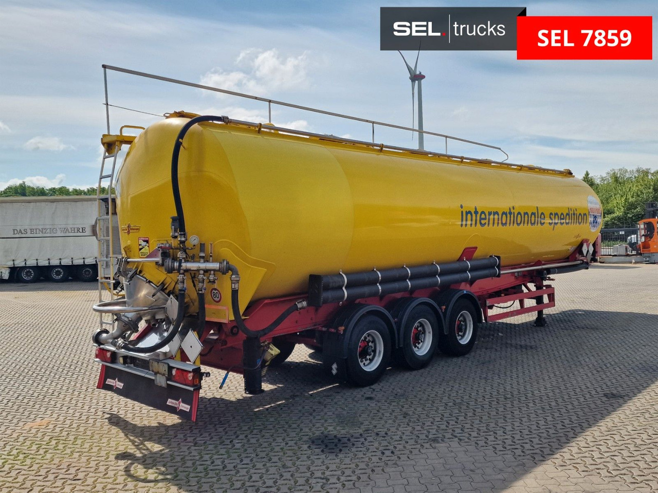 Spitzer SK 2766 CAL GGVS / Kippsilo / 66m3 / ADR AT - Bulktrailer: bild 5 Spitzer SK 2766 CAL GGVS / Kippsilo / 66m3 / ADR AT - Bulktrailer: bild 5
