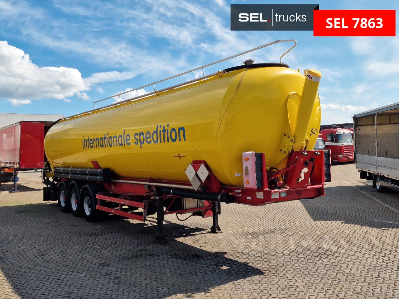 Spitzer SK2766 CAL GGVS / Kippsilo / 66m3 / ADR AT - Bulktrailer: bild 3 Spitzer SK2766 CAL GGVS / Kippsilo / 66m3 / ADR AT - Bulktrailer: bild 3