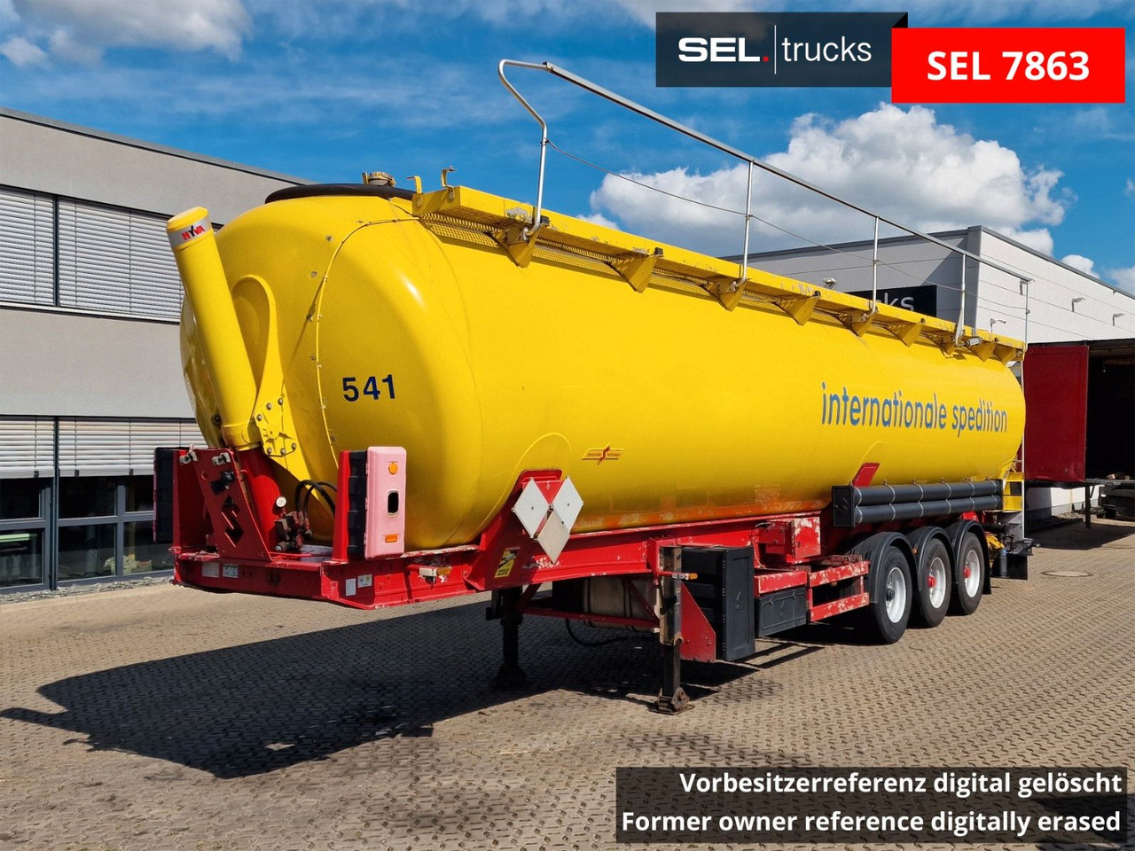 Spitzer SK2766 CAL GGVS / Kippsilo / 66m3 / ADR AT - Bulktrailer: bild 1 Spitzer SK2766 CAL GGVS / Kippsilo / 66m3 / ADR AT - Bulktrailer: bild 1