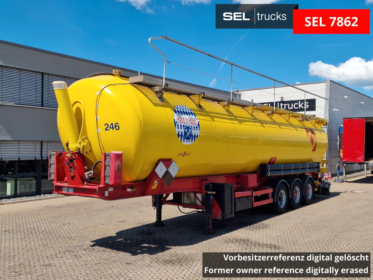 Spitzer SK2766CAL GGVS / Kippsilo / Alu / ADR AT / 66m³ - Bulktrailer: bild 1 Spitzer SK2766CAL GGVS / Kippsilo / Alu / ADR AT / 66m³ - Bulktrailer: bild 1