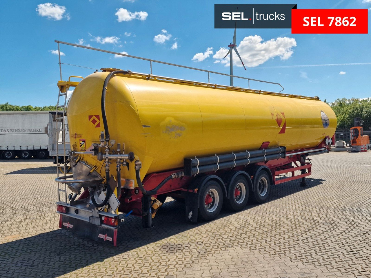 Spitzer SK2766CAL GGVS / Kippsilo / Alu / ADR AT / 66m³ - Bulktrailer: bild 5 Spitzer SK2766CAL GGVS / Kippsilo / Alu / ADR AT / 66m³ - Bulktrailer: bild 5