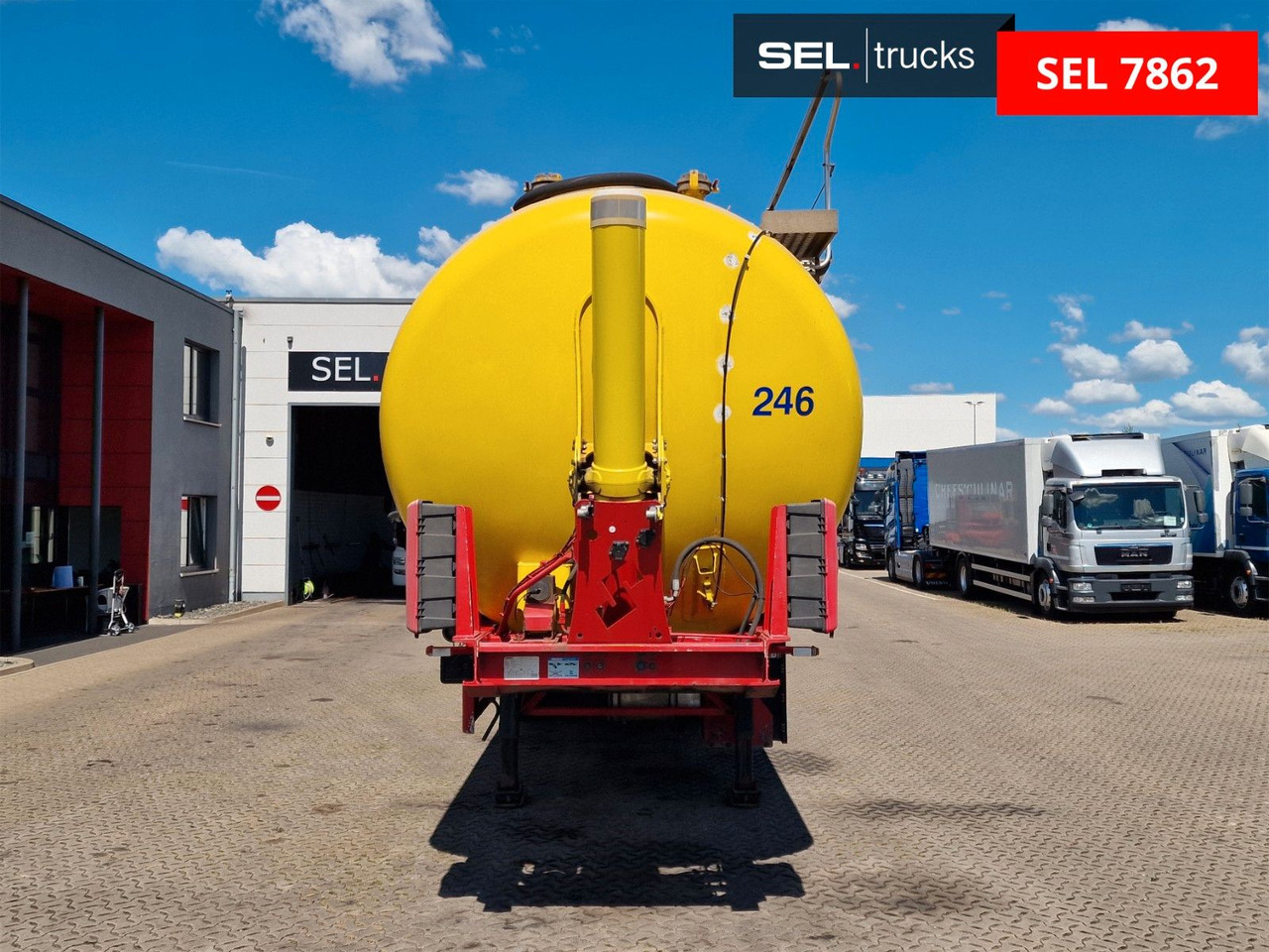Spitzer SK2766CAL GGVS / Kippsilo / Alu / ADR AT / 66m³ - Bulktrailer: bild 2 Spitzer SK2766CAL GGVS / Kippsilo / Alu / ADR AT / 66m³ - Bulktrailer: bild 2