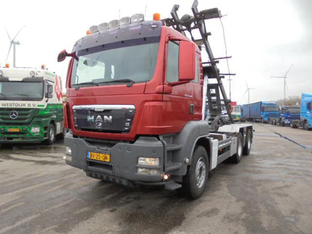 MAN TGS 26.480 6X4 BB NL TRUCK - Lastbil med kabelsystem: bild 1 MAN TGS 26.480 6X4 BB NL TRUCK - Lastbil med kabelsystem: bild 1