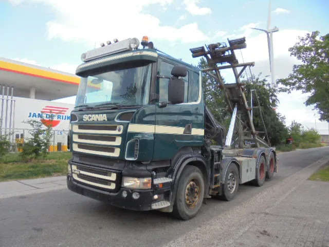 Scania R420 LB 8X2 LIFTAS - Lastbil med kabelsystem, Kranbil: bild 2 Scania R420 LB 8X2 LIFTAS - Lastbil med kabelsystem, Kranbil: bild 2
