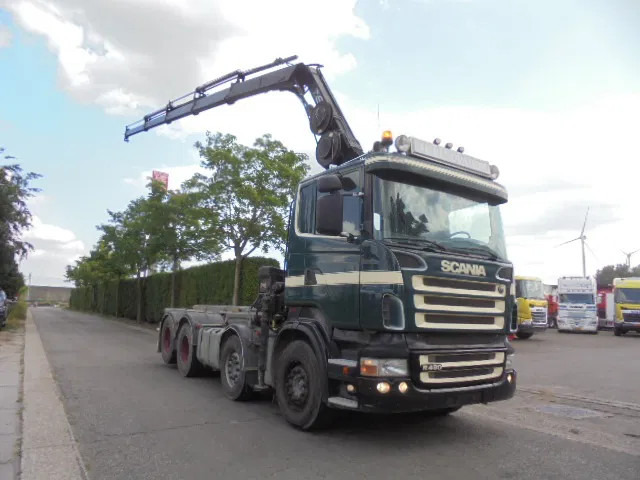Scania R420 LB 8X2 LIFTAS - Lastbil med kabelsystem, Kranbil: bild 3 Scania R420 LB 8X2 LIFTAS - Lastbil med kabelsystem, Kranbil: bild 3