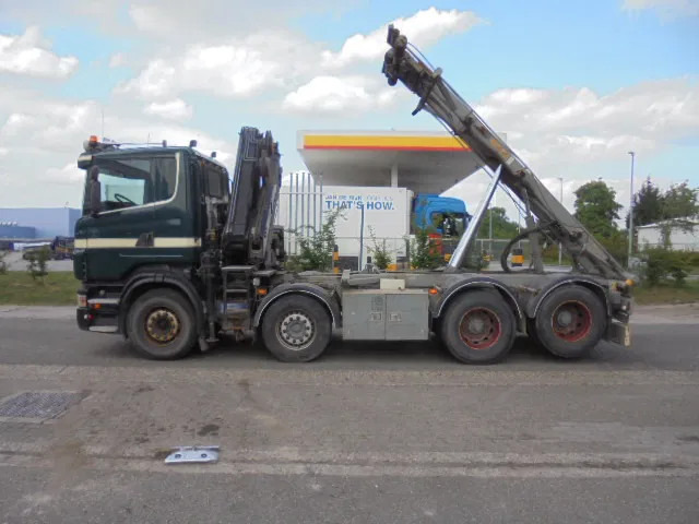 Scania R420 LB 8X2 LIFTAS - Lastbil med kabelsystem, Kranbil: bild 4 Scania R420 LB 8X2 LIFTAS - Lastbil med kabelsystem, Kranbil: bild 4