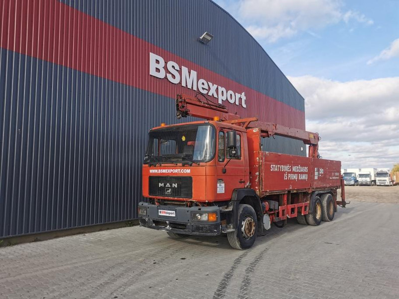 MAN 25.422 6x4 full spring - Flakbil: bild 2 MAN 25.422 6x4 full spring - Flakbil: bild 2