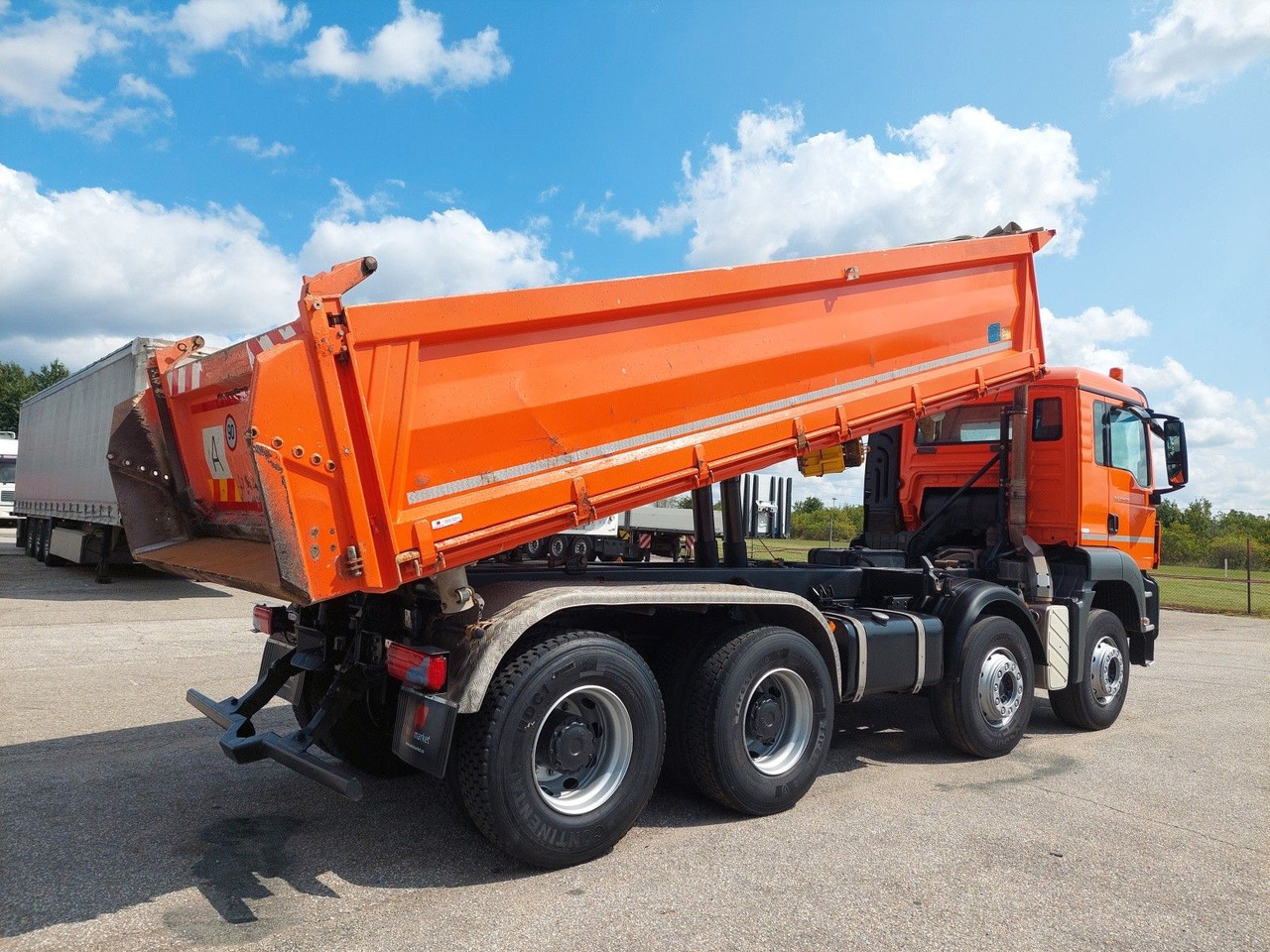 MAN TGS 35.480 8x4 BB Meiller Bordmatik - Tippbil lastbil: bild 4 MAN TGS 35.480 8x4 BB Meiller Bordmatik - Tippbil lastbil: bild 4