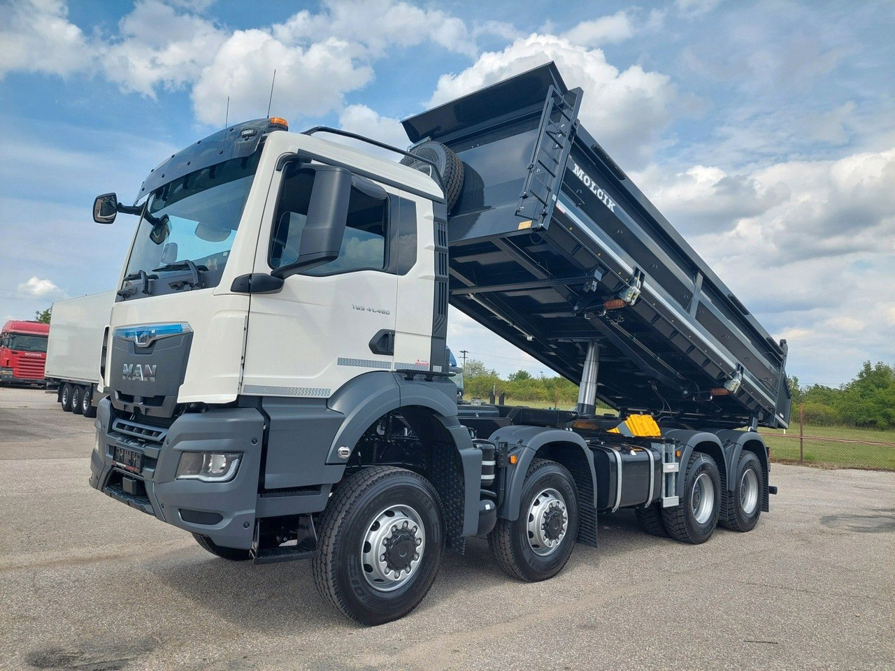 MAN TGS 41.520 8X6 BB CH - Tippbil lastbil: bild 1 MAN TGS 41.520 8X6 BB CH - Tippbil lastbil: bild 1