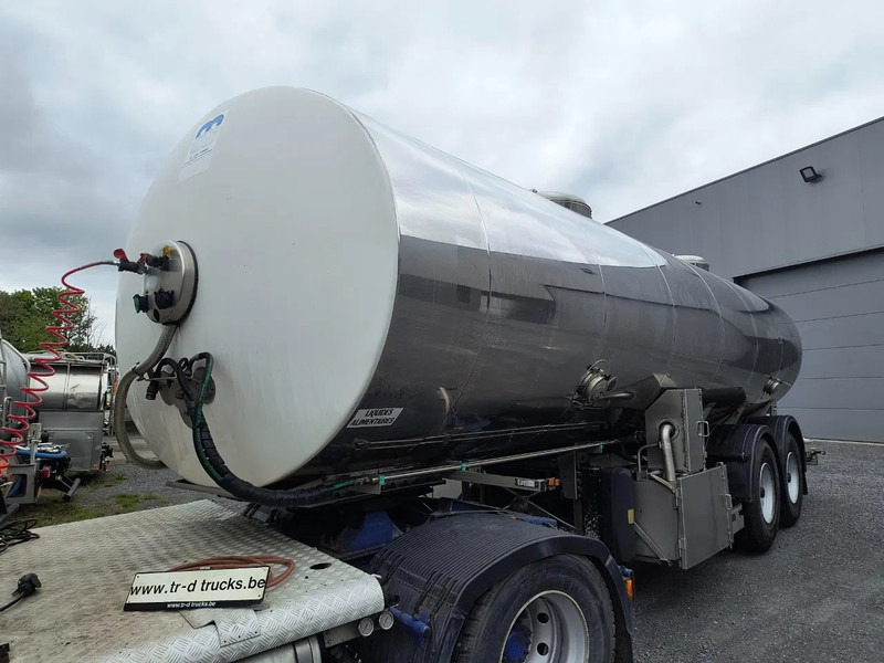 MAISONNEUVE 25000L INSULATED INOX TANK - 2 COMP - PUMP - Tanktrailer: bild 1 MAISONNEUVE 25000L INSULATED INOX TANK - 2 COMP - PUMP - Tanktrailer: bild 1