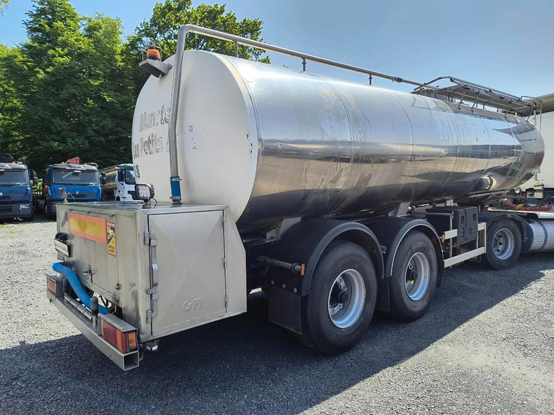 Magyar 25000L INSULATED INOX TANK - PUMP - Tanktrailer: bild 4 Magyar 25000L INSULATED INOX TANK - PUMP - Tanktrailer: bild 4