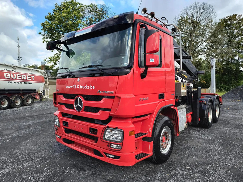 Mercedes-Benz Actros 3360 V8 CRANE HIAB 251S80 - 6X4 - V8 - Timmerbil, Kranbil: bild 1 Mercedes-Benz Actros 3360 V8 CRANE HIAB 251S80 - 6X4 - V8 - Timmerbil, Kranbil: bild 1