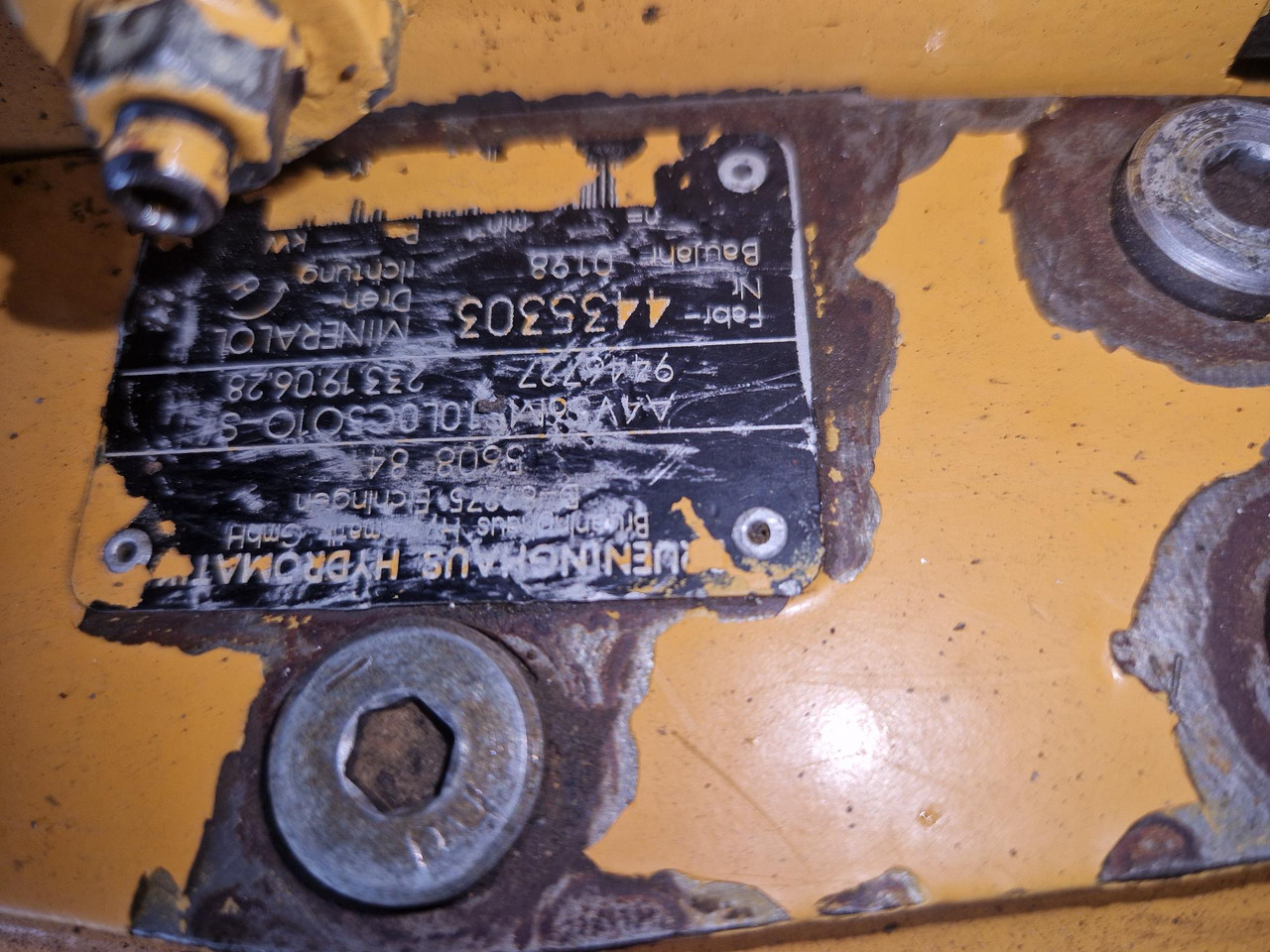 LIEBHERR A4VS6M51 9446727 - Hydraulpump för Byggmaskiner: bild 2 LIEBHERR A4VS6M51 9446727 - Hydraulpump för Byggmaskiner: bild 2