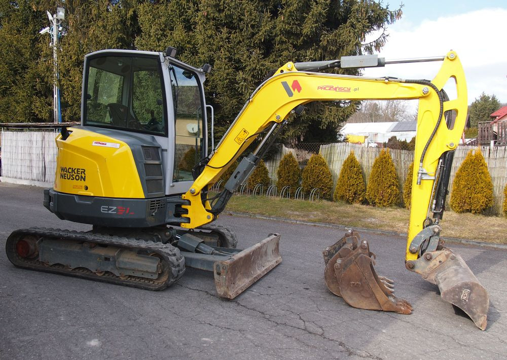 Minikoparka Wacker Neuson EZ36 2018 Minikoparka Wacker Neuson - Minigrävmaskin: bild 3 Minikoparka Wacker Neuson EZ36 2018 Minikoparka Wacker Neuson - Minigrävmaskin: bild 3