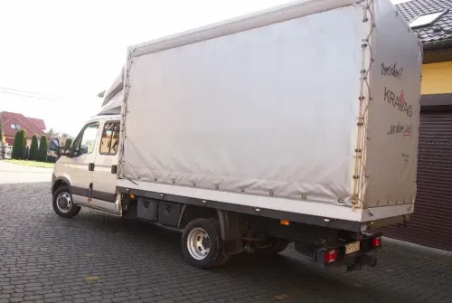 Samochód Iveco Daily 35c21 2012 DMC 3,5T DOKA dubel kabina - Transportbil med kapell, Dubbelhytt transportbil: bild 3 Samochód Iveco Daily 35c21 2012 DMC 3,5T DOKA dubel kabina - Transportbil med kapell, Dubbelhytt transportbil: bild 3