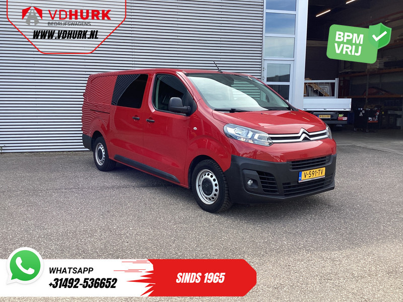 Citroën Jumpy 2.0 HDI 120 pk L3 DC Dubbel Cabine BPM VRIJ! 2x Schuifdeur/ 2.5t Trekverm./ PDC/ Cruise/ Airco - Små skåpbil, Dubbelhytt transportbil: bild 1 Citroën Jumpy 2.0 HDI 120 pk L3 DC Dubbel Cabine BPM VRIJ! 2x Schuifdeur/ 2.5t Trekverm./ PDC/ Cruise/ Airco - Små skåpbil, Dubbelhytt transportbil: bild 1