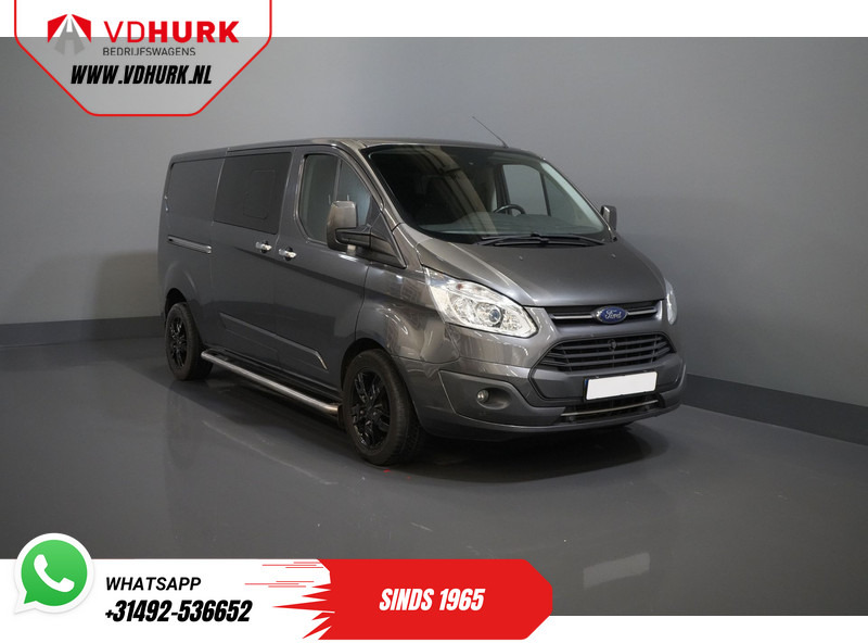Ford Transit Custom 2.0 TDCI 170 pk E6 Aut. L2 Limited DC Dubbel Cabine BPM VRIJ 2x Schuifdeur/ Stoelverw./ Navi/ Cruise/ Camera/ PDC/ Trekhaak - Små skåpbil, Dubbelhytt transportbil: bild 1 Ford Transit Custom 2.0 TDCI 170 pk E6 Aut. L2 Limited DC Dubbel Cabine BPM VRIJ 2x Schuifdeur/ Stoelverw./ Navi/ Cruise/ Camera/ PDC/ Trekhaak - Små skåpbil, Dubbelhytt transportbil: bild 1