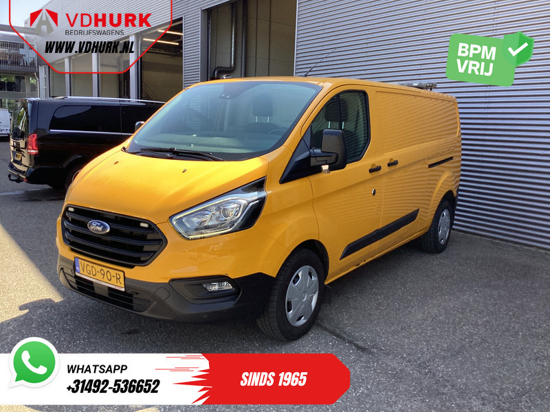 Små skåpbil Ford Transit Custom 340 2.0 TDCI 130 pk L2 EXPORT ONLY Schuifdeur 2x/ 2.8t Trekverm./ Carplay/ Stoelverw./ Camera/ Trekhaak: bild 9