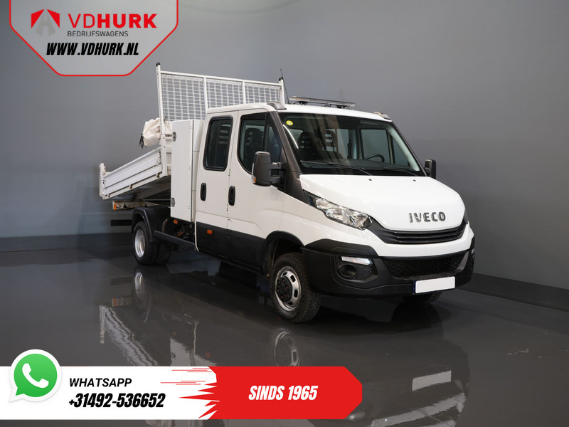 Iveco Daily 35C14D 2.3 140 pk Aut. ZF DC Dubbel Cabine 6 Pers./ Kipper/ Pick Up/ Open Laadbak/ Kieper/ 3.5t Trekverm./ Dubbel Lucht/ Gev.Sto - Transportbil med flak, Dubbelhytt transportbil: bild 1 Iveco Daily 35C14D 2.3 140 pk Aut. ZF DC Dubbel Cabine 6 Pers./ Kipper/ Pick Up/ Open Laadbak/ Kieper/ 3.5t Trekverm./ Dubbel Lucht/ Gev.Sto - Transportbil med flak, Dubbelhytt transportbil: bild 1