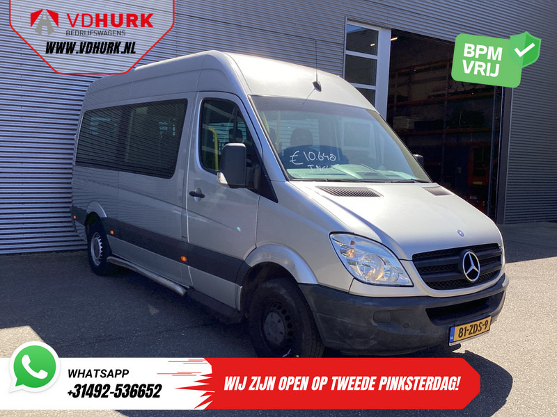 Mercedes-Benz Sprinter 313 2.2 CDI Aut. L2H2 €10.648,- Incl. BTW BPM VRIJ! EXPORT ONLY Rolstoelvervoer/ Combi/ 9 Persoons/ Kombi/ 9P/ Airco/ Rolstoelli - Minibuss, Persontransport: bild 1 Mercedes-Benz Sprinter 313 2.2 CDI Aut. L2H2 €10.648,- Incl. BTW BPM VRIJ! EXPORT ONLY Rolstoelvervoer/ Combi/ 9 Persoons/ Kombi/ 9P/ Airco/ Rolstoelli - Minibuss, Persontransport: bild 1